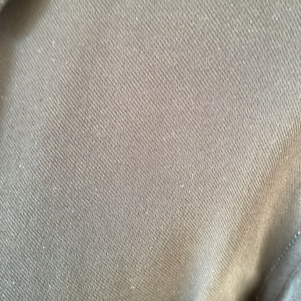 L’Acadamie Silky Black Collared Button Down Shirt Long‎ Sleeved Size Small - Picture 4 of 12